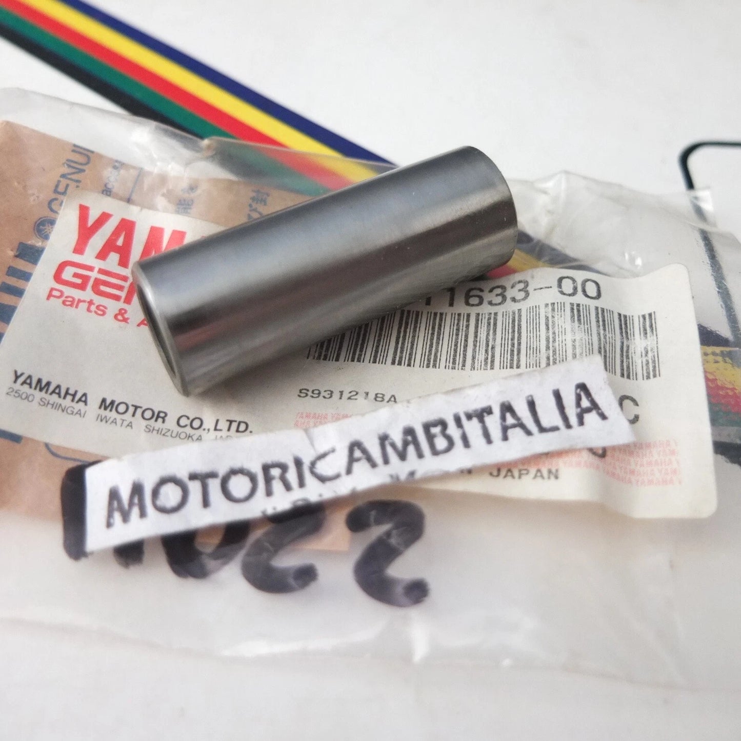 Per yamaha yz 125 1994 lc f pin pistone spinotto piston motocross 4jy1 4jy2 moto 2801163300