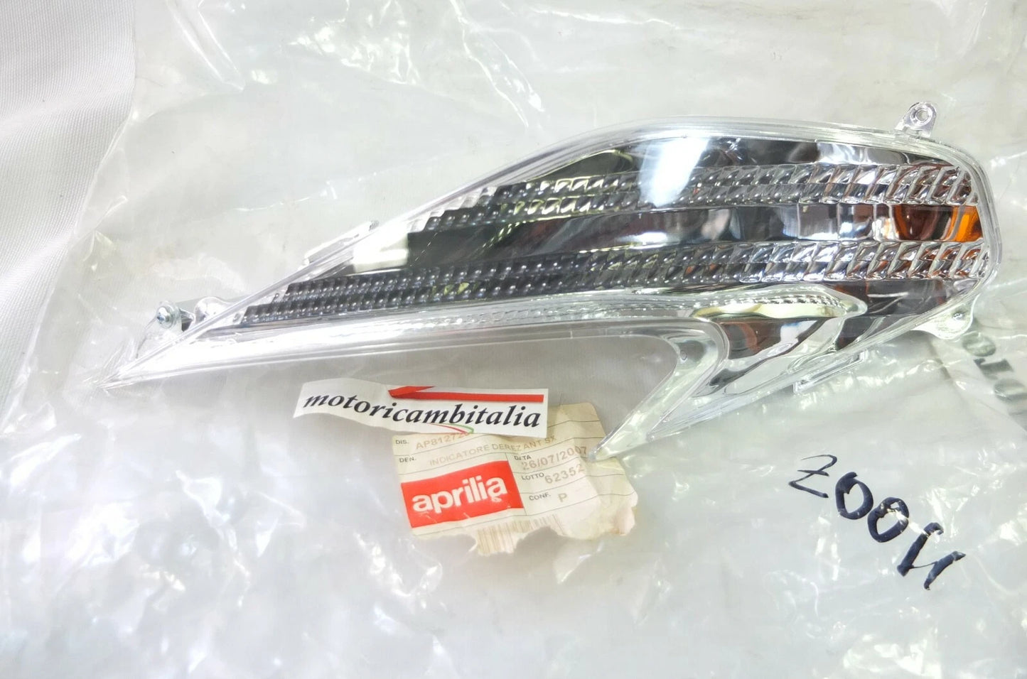 PER Aprilia Atlantic 125 400 500 freccia anteriore sinistra 8127258 lens front gemma scooter