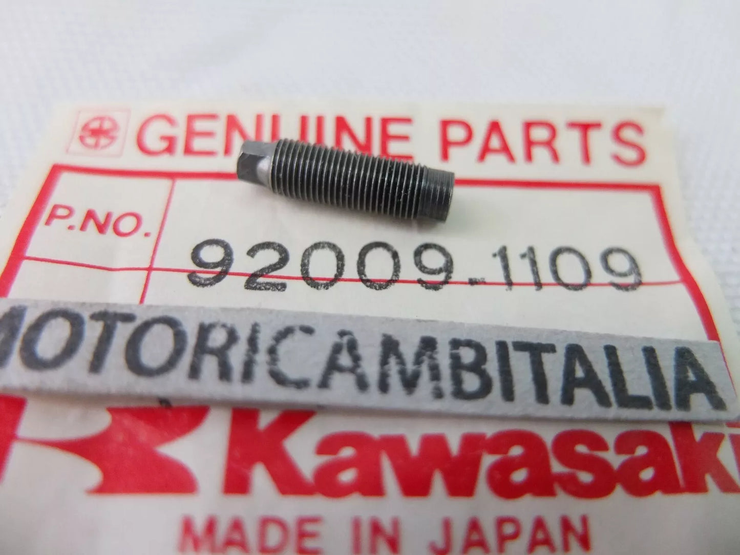 Per kawasaki moto vite viti registro valvole 92009-1109 screw valve adjust head motorcycle