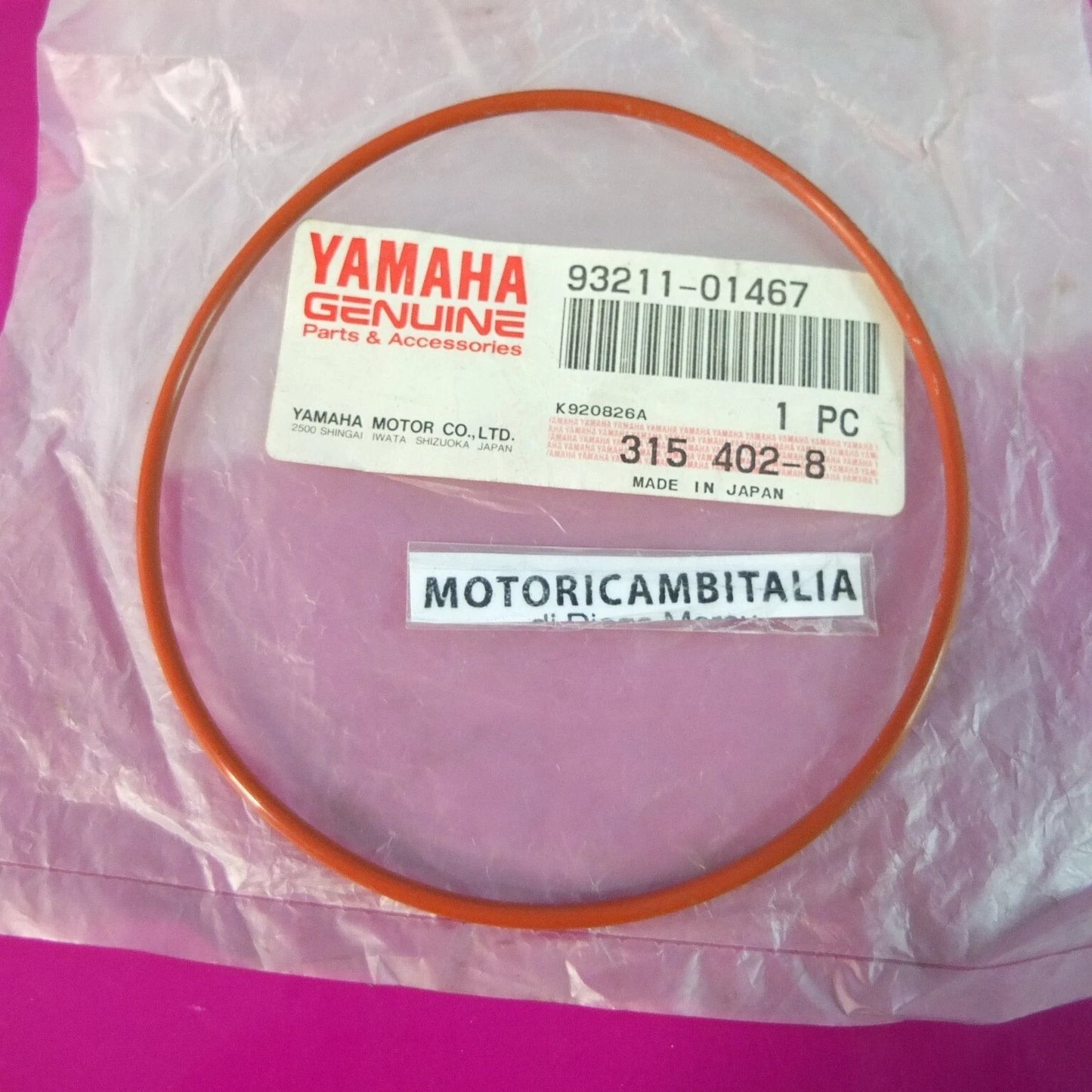 per yamaha XV 1100 virago 87 94 motoo ring oring guarnizione cilindro 93211-01467