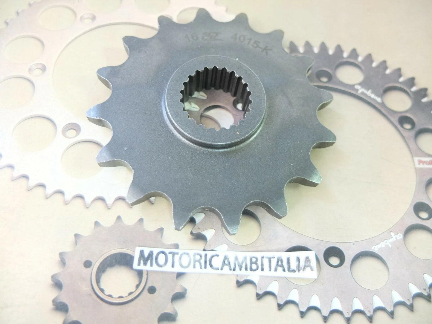 per moto aprilia moto 6.5 1995 2002 pignone catena sprocket chain z 16