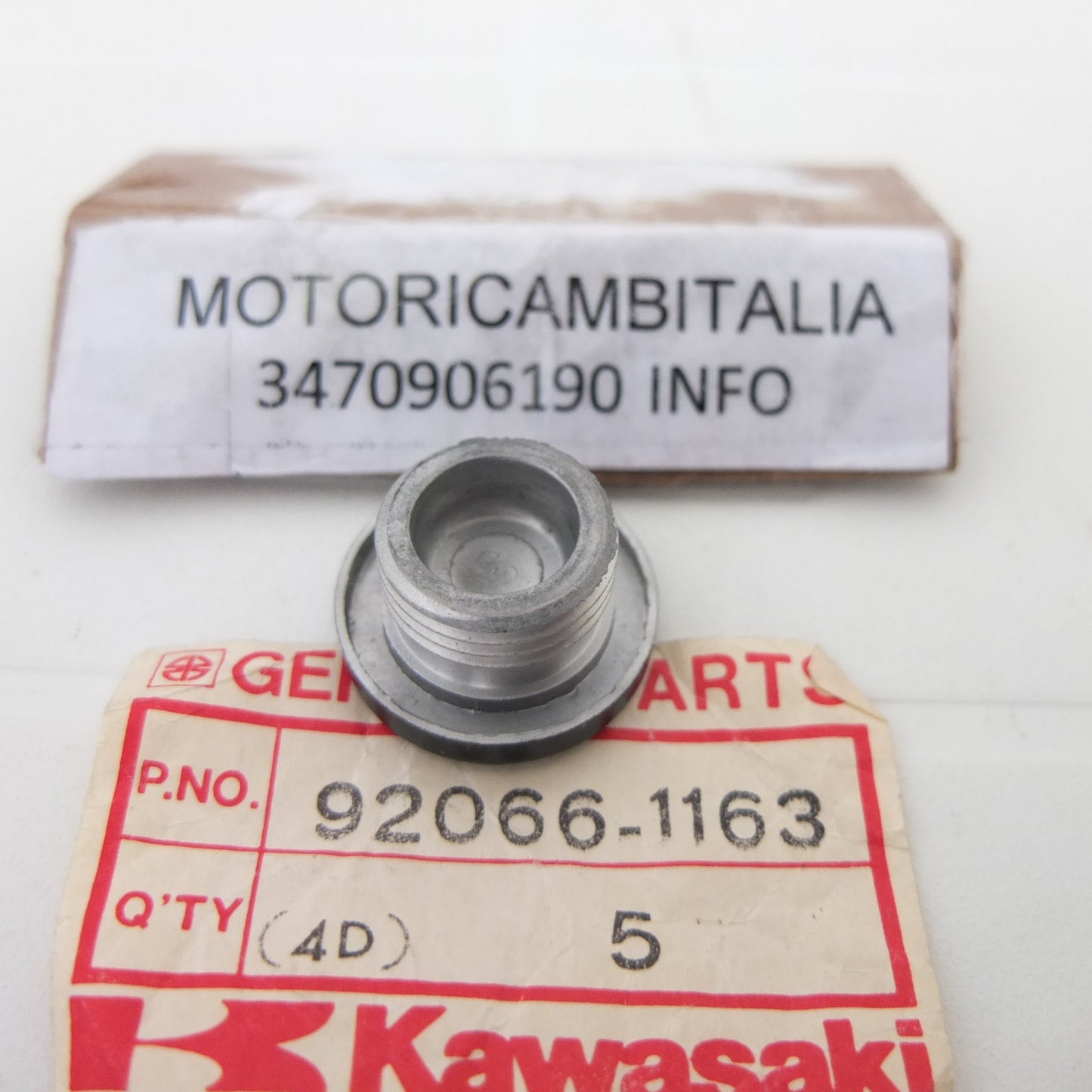 per kawasaki zx-10 zx1000 1988 1990 tappo coperchio carter frizione cap case cover clutch 92066-1163