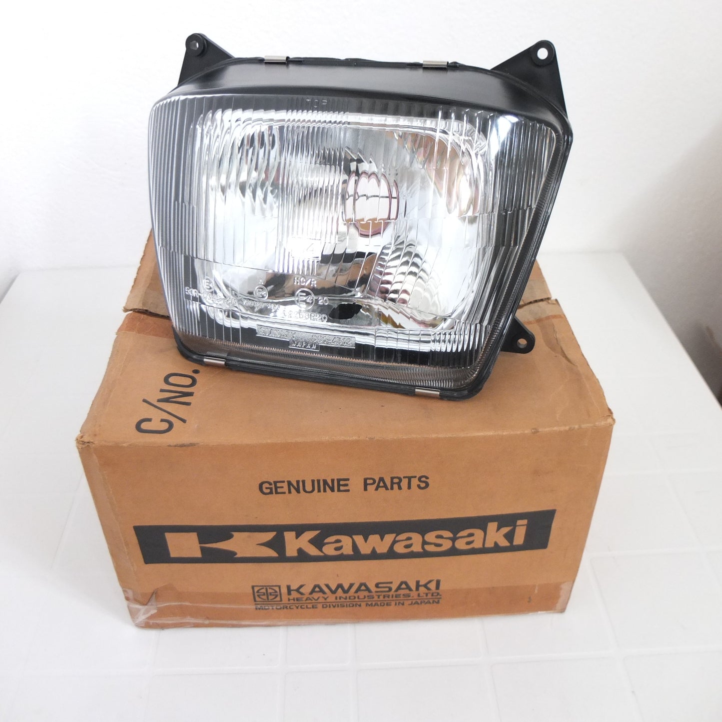 per kawasaki zx-10 zx1000 1988 1990 faro anteriore headlight headlamp 23007-1186 151-4512