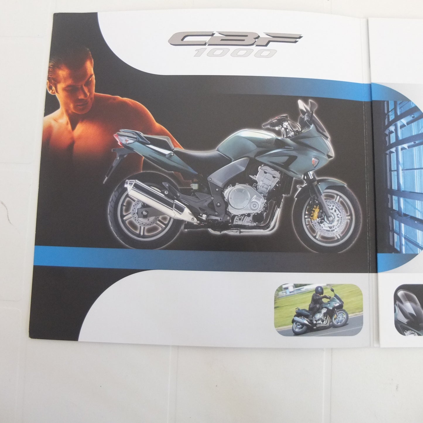 Per Honda cbf 1000 depliant moto pubblicita catalogo informazioni