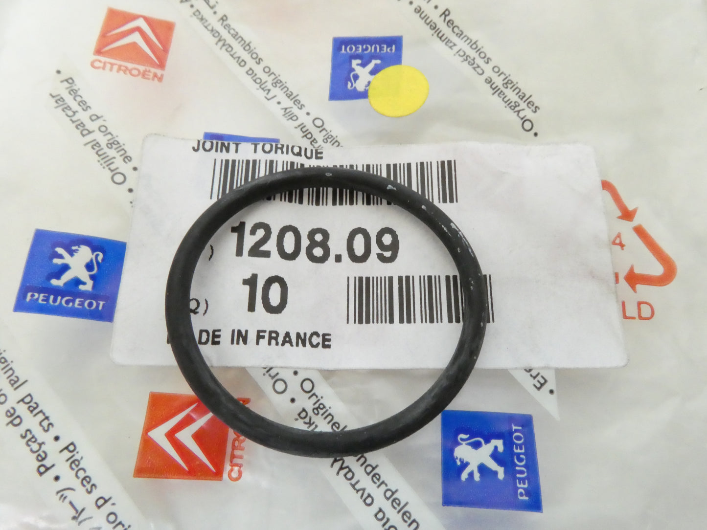 per peugeot 205 504 505 604 o-ring collecteur joint torique d eau 1208.09