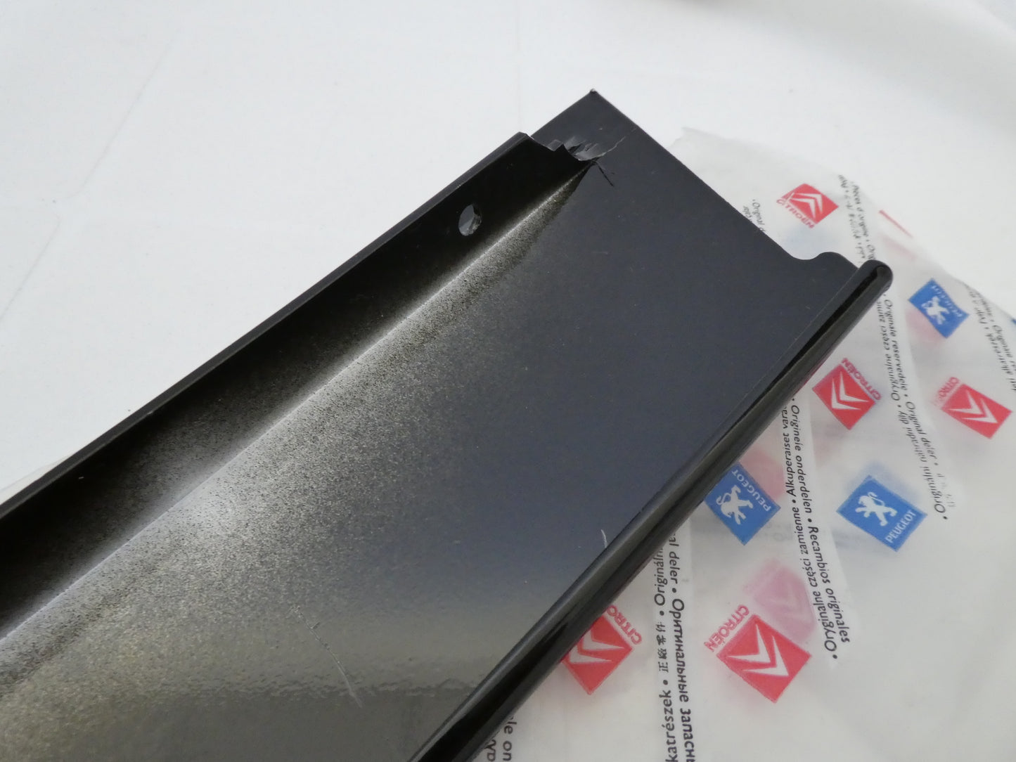 Per Peugeot 607 coperchio cover copertura pannello laterale sportello door frame trim 9326AS