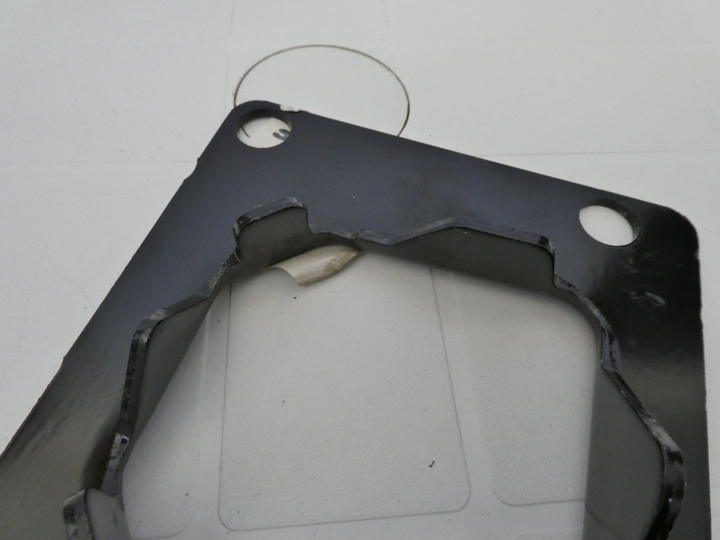 per peugeot boxer piastra staffa suppotro traversa bracker retainer patte d arret 243765