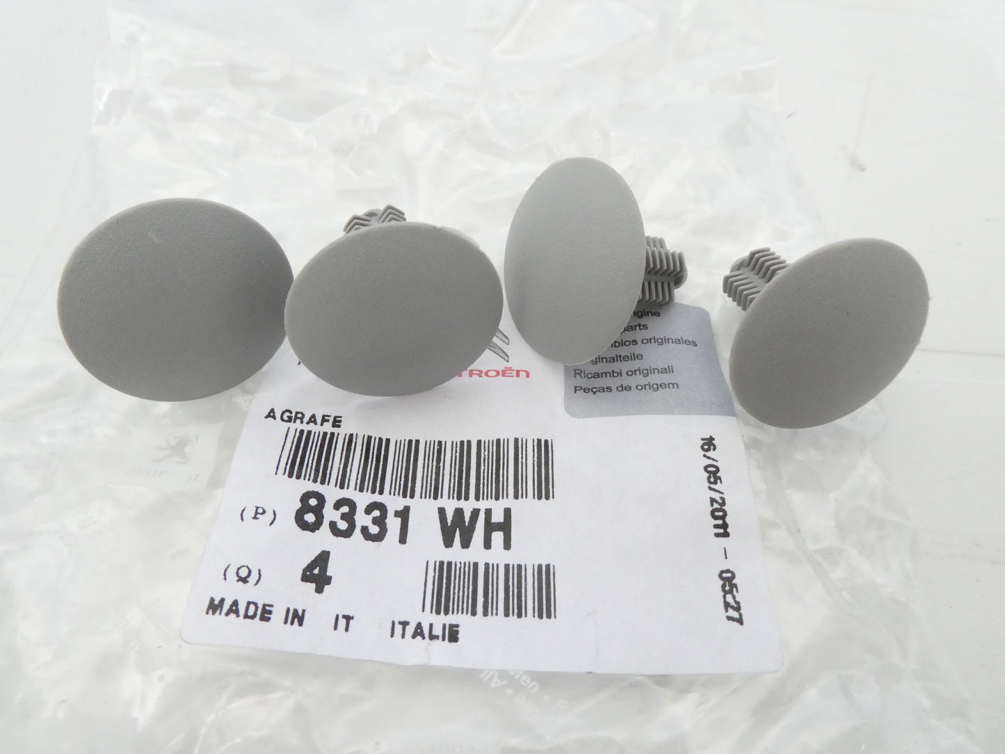 per peugeot citroen fiat clip interno abitacolo trim clip interiore 8331WH 13017888000