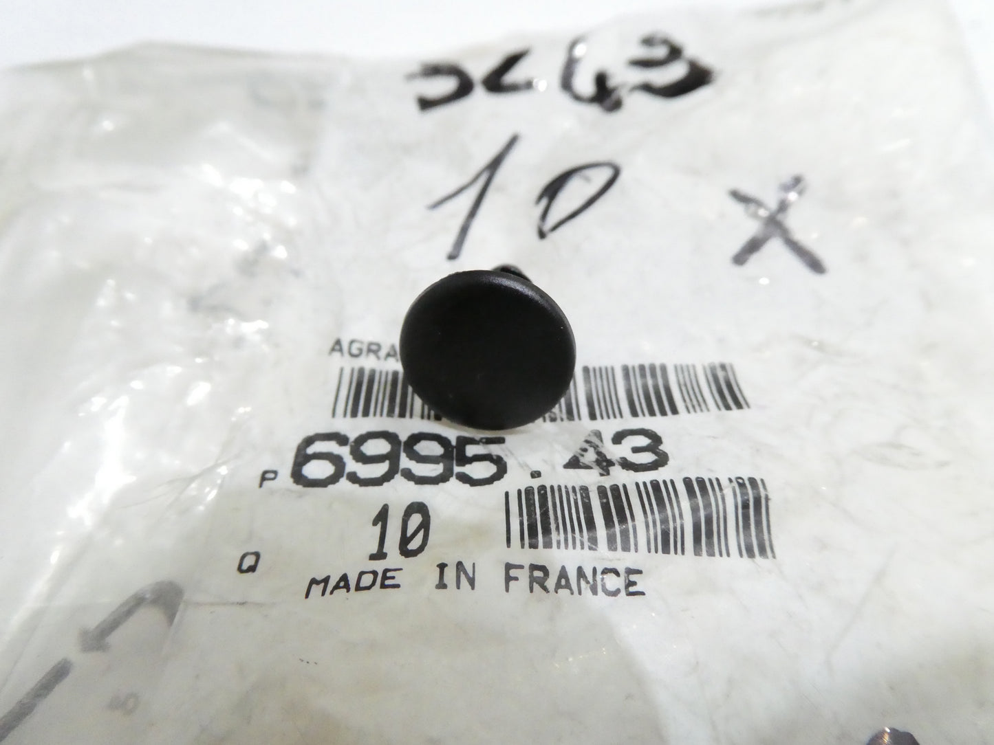 per peugeot opel citroen clip fissaggio agrafe fixing pin interno interior 699543