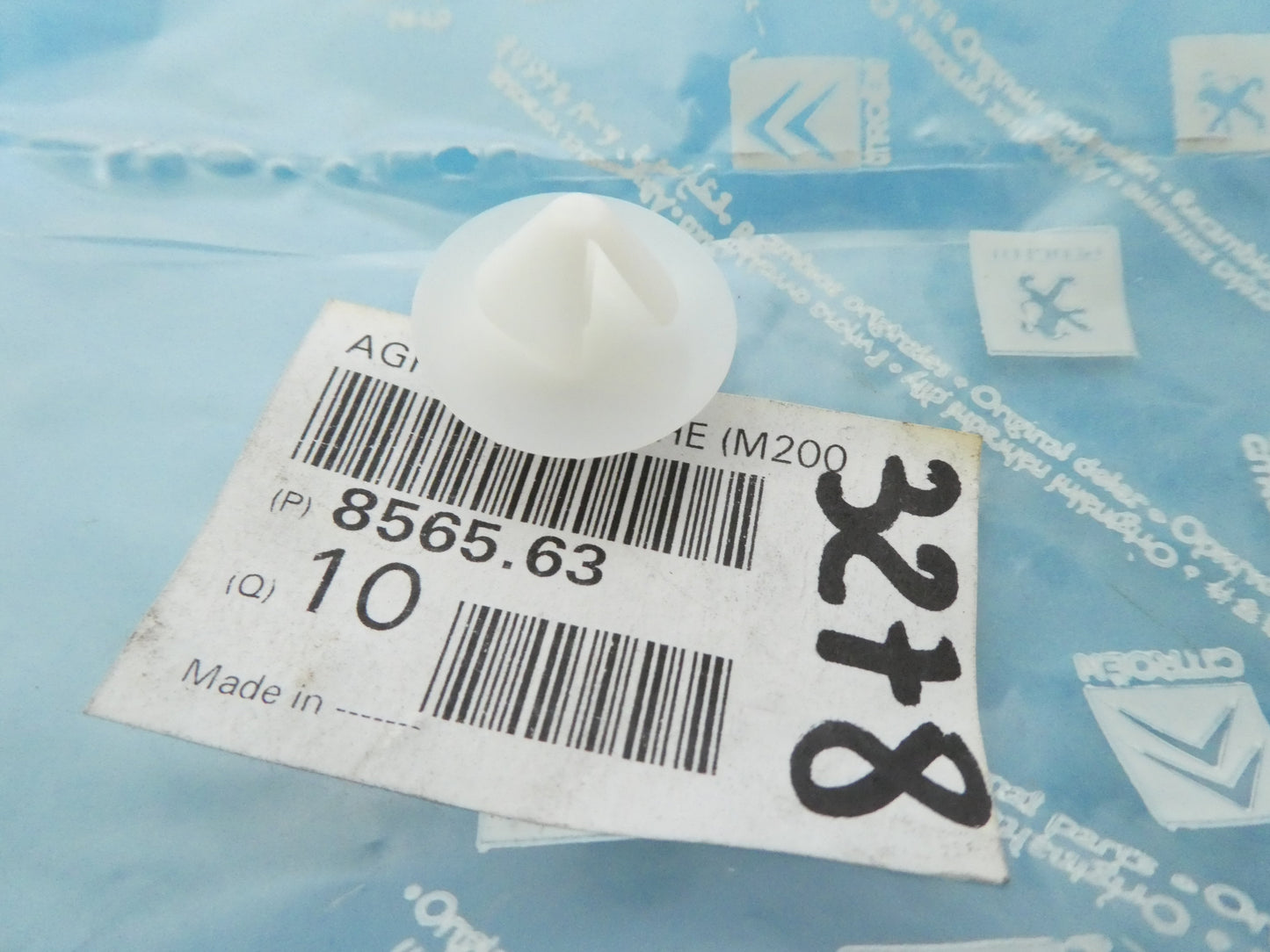 per fiat ducato 2001 2006 71728806 856563 clip fissaggio modanatura fixing fixation agrafe