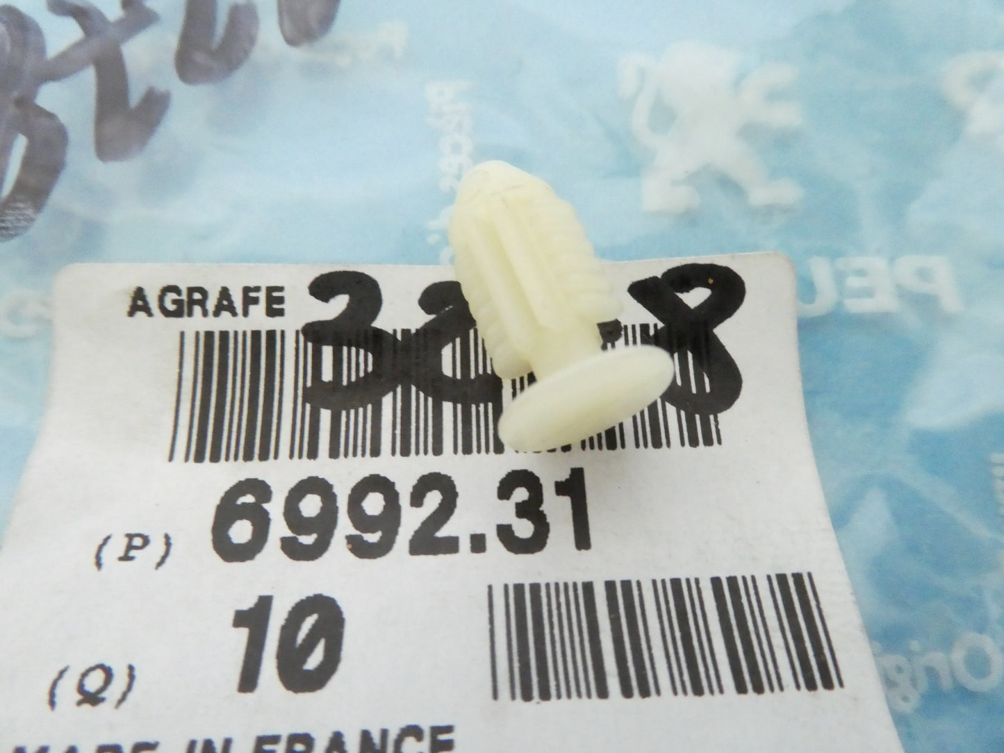 per peugeot 205 clip fissaggio esterno modanatura moulding agrafe 699231