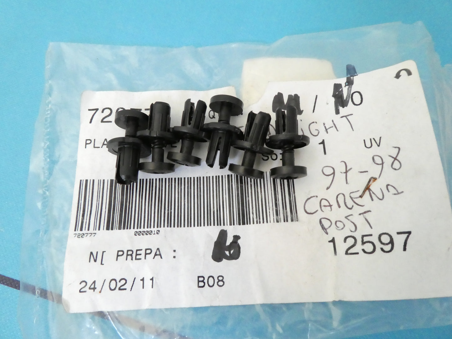 Per Peugeot Viti rivetti plastica carena carenatura screw fairing 720777 speedfight 50