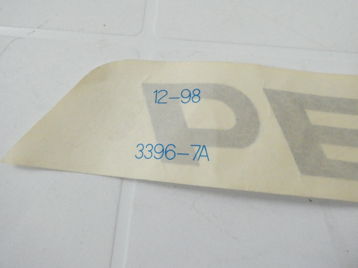 Per Peugeot scooter speedfight 50 adesivo posteriore destro sticker carena fairing argent metal 737162nk argent