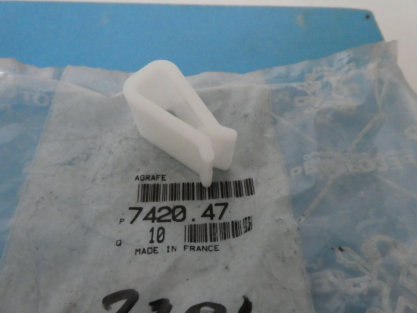 per peugeot 205 106 clip fissaggio carrozzeria agrafe fixation fixing body 742047