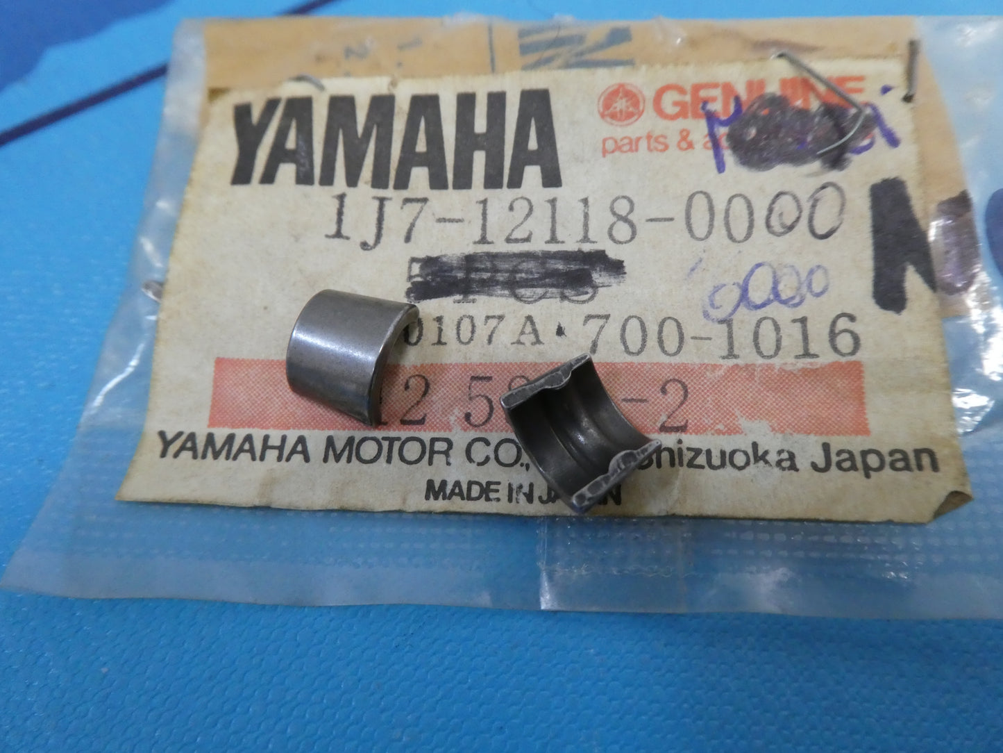 per yamaha 1J71211800 semiconi coni valvole valvola motore moto xt 500 yfm 400 tt 600