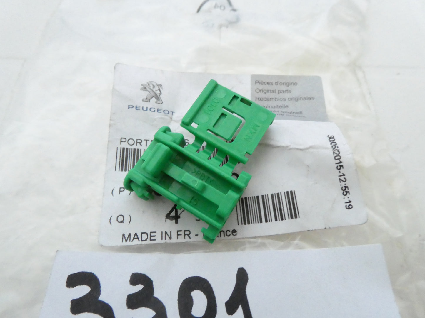 per peugeot citroen ds connettore connector porte clip presa cavo cable 6541p2