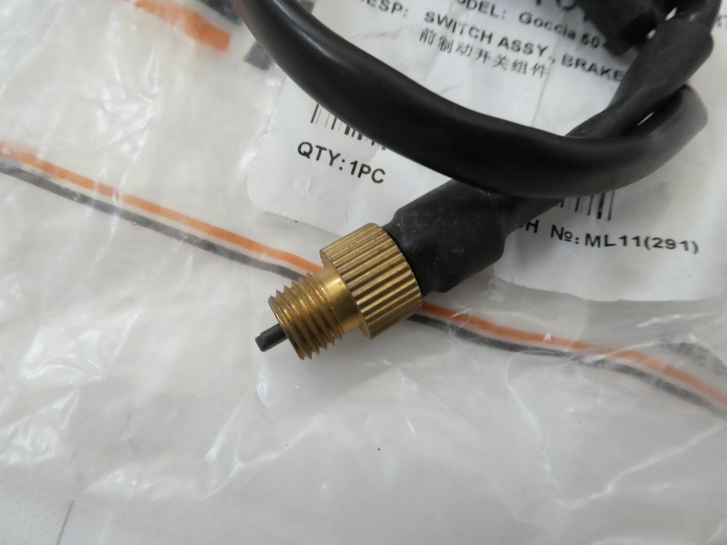 Per Keeway scooter Goccia 50 cavo interruttore stop SWITCH assy lever brake 45300B490000