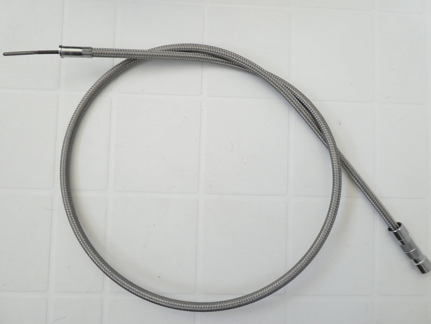per Yamaha virago 750 1100 moto cavo custom contachilometri guaina treccia metallica cm 140 guaina