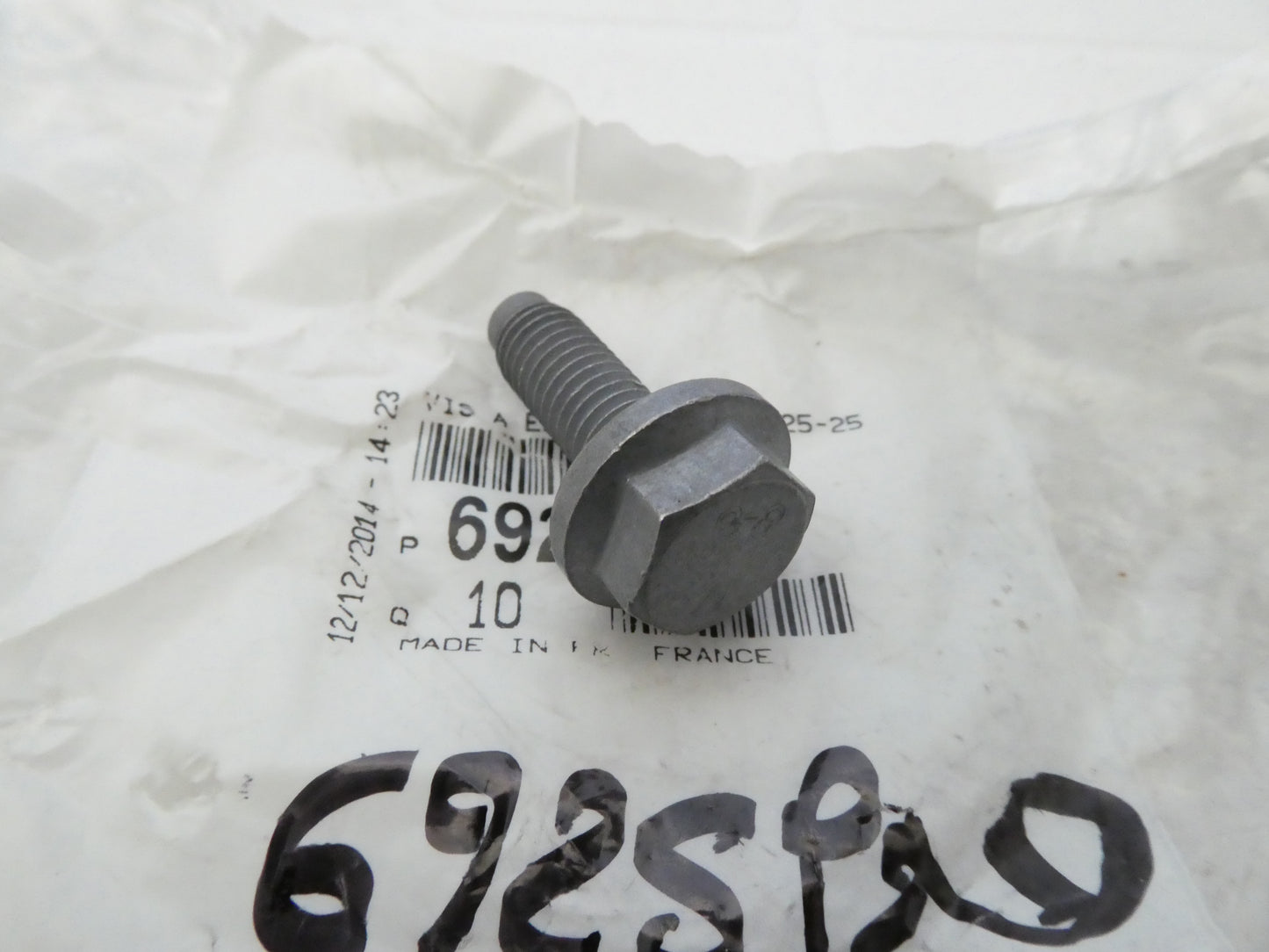 per peugeot citroen vite bullone motore scarico bolt Schraube boulon vis 8 x 25 1,25 6925P2