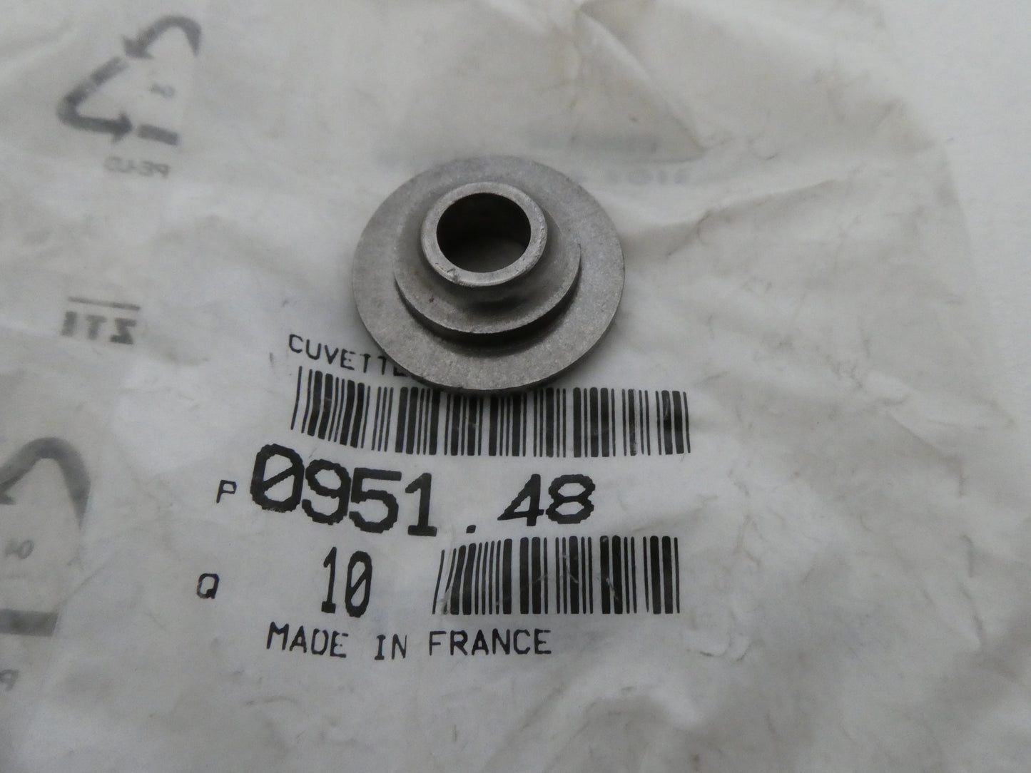 per peugeot citroen 095148 piastra molla valvola motore plate spring retainer cuvette engine