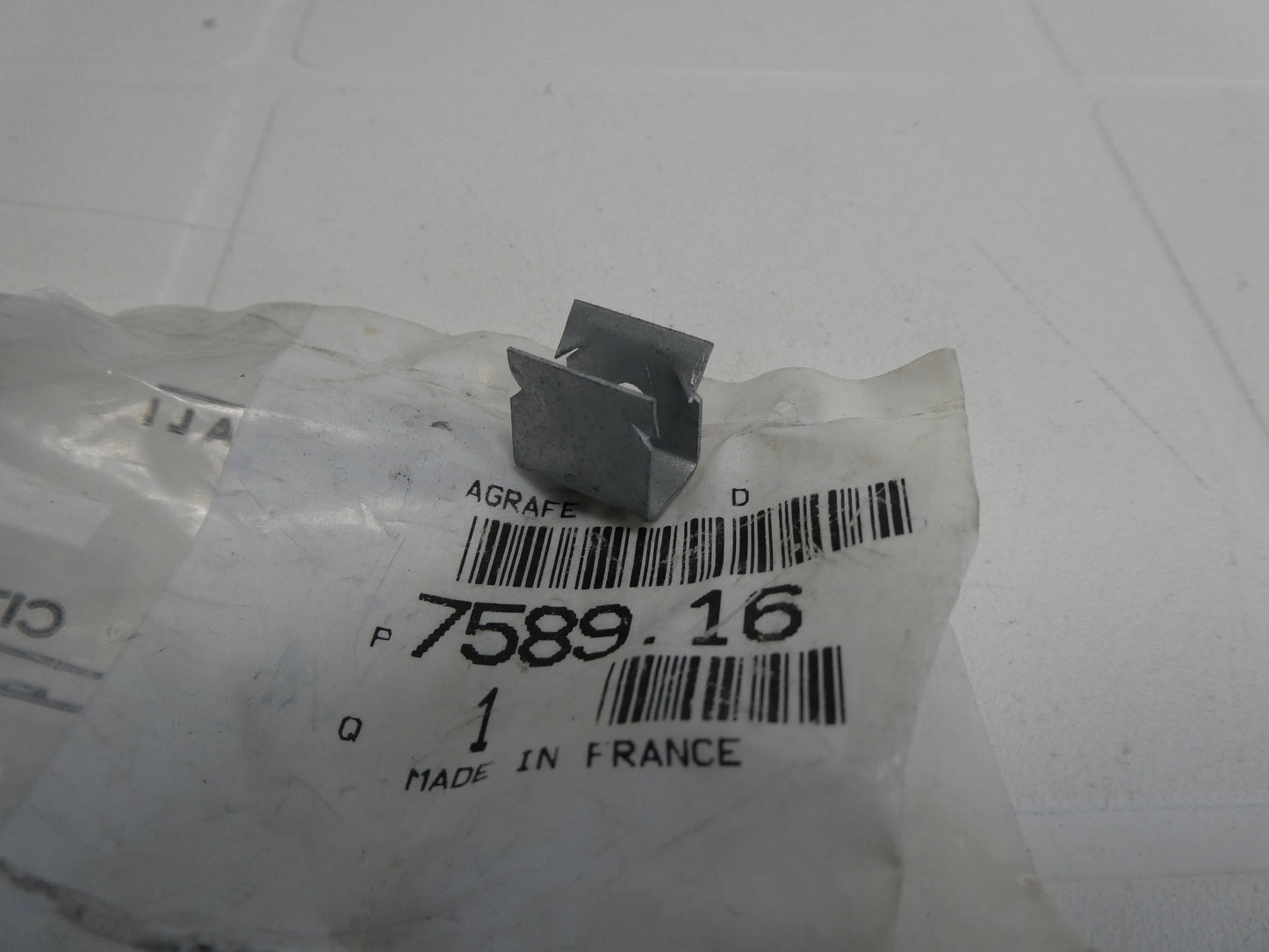 peugeot citroen 758916 agrafe piastina fissaggio clip fixing
