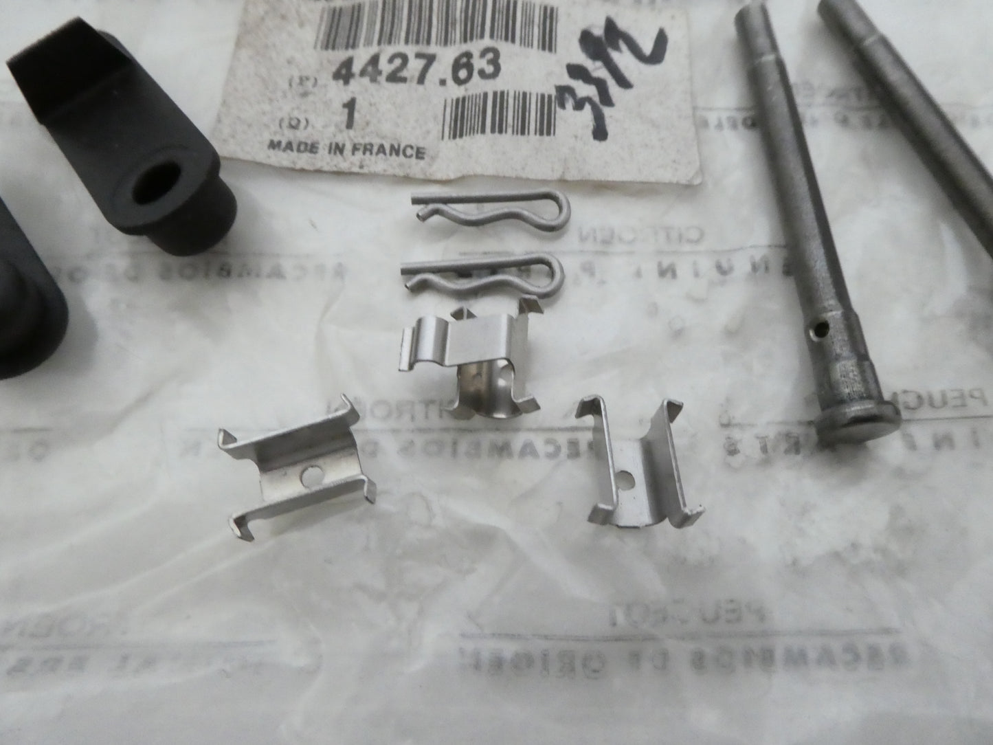 per peugeot 806 expert citroen jumpy evasione kit revisione pastiglie freno anteriore 442763