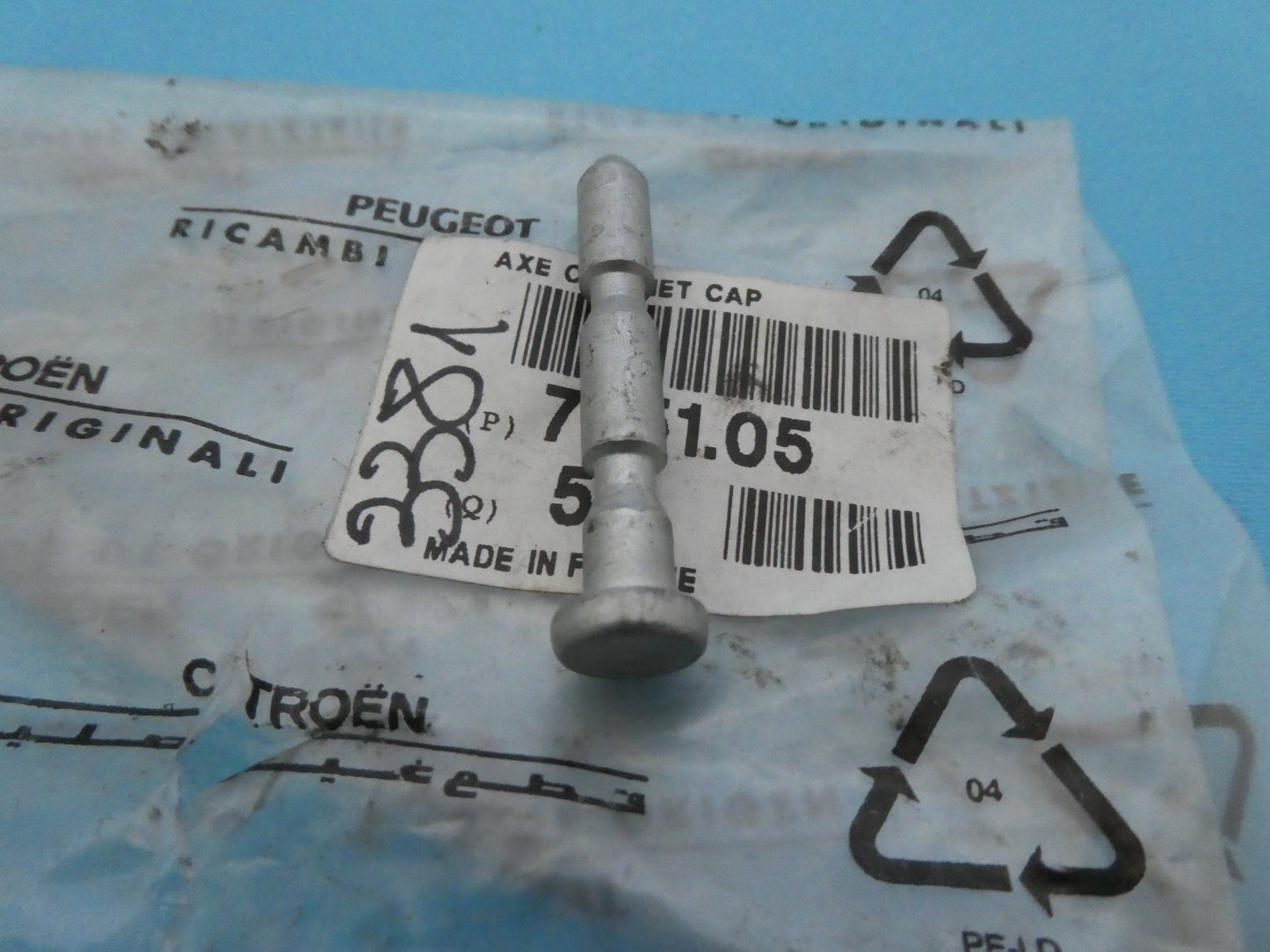 per peugeot citroen vite cofano motore fissaggio screw bonnet axe crochet cap car 795105