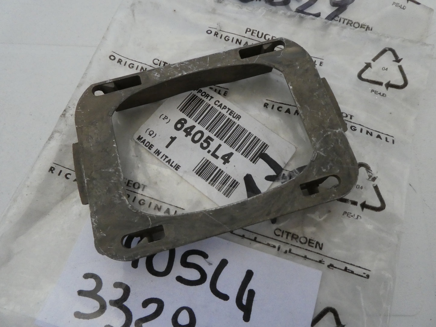 per peugeot 407 607 staffa supporto sensore plate holder sensor support capteur 6405l4