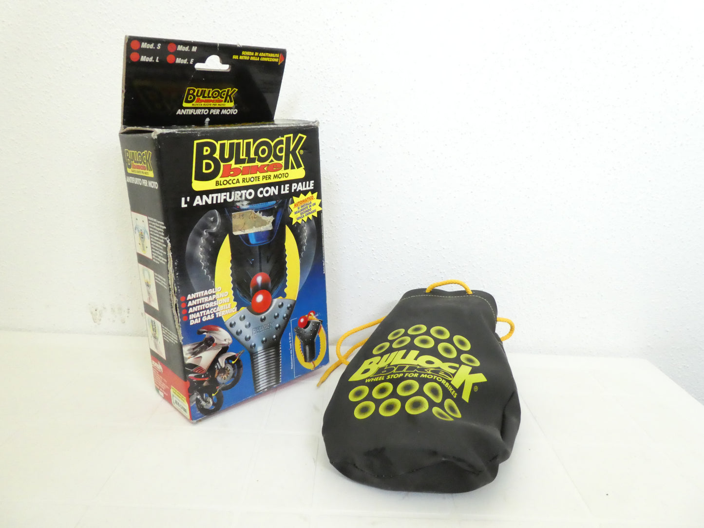 per Yamaha 50 100 axix breeze cygnus flyone antifurto blocca ruota anteriore scooter moto