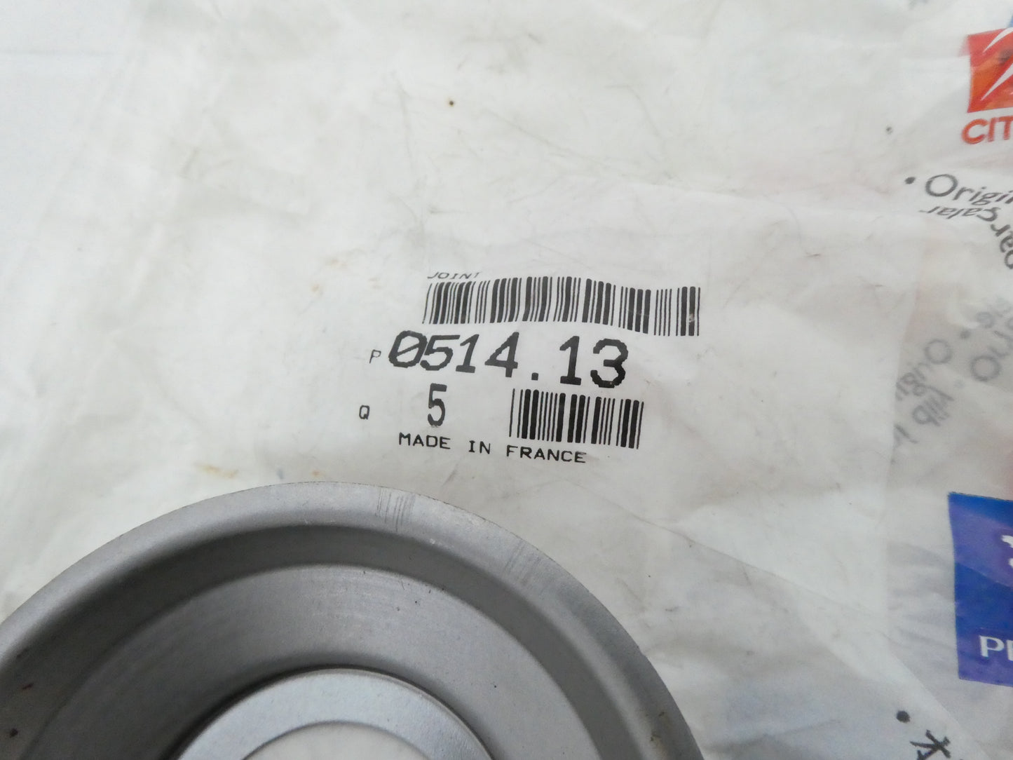 per peugeot citroen coppetta volano puleggia albero motore olio oli cup idler pulley crankshaft 051413