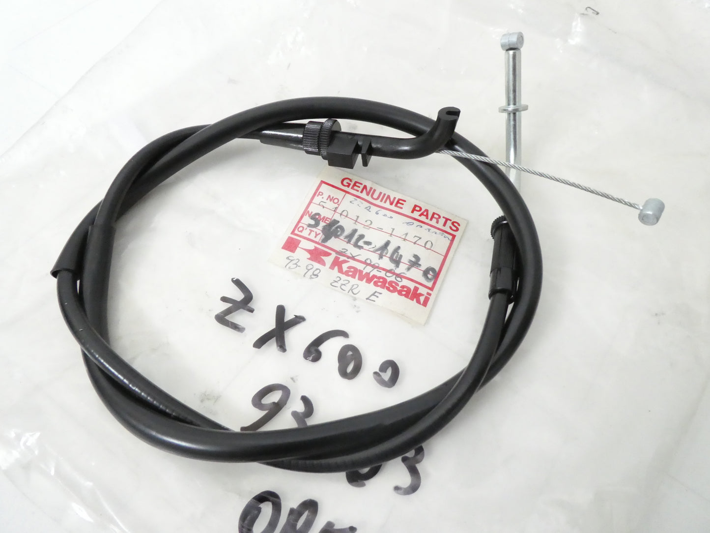 Per KAWASAKI Zx 600 zx6r Ninja CAVO acceleratore apertura GAS moto 54012-1470 cable