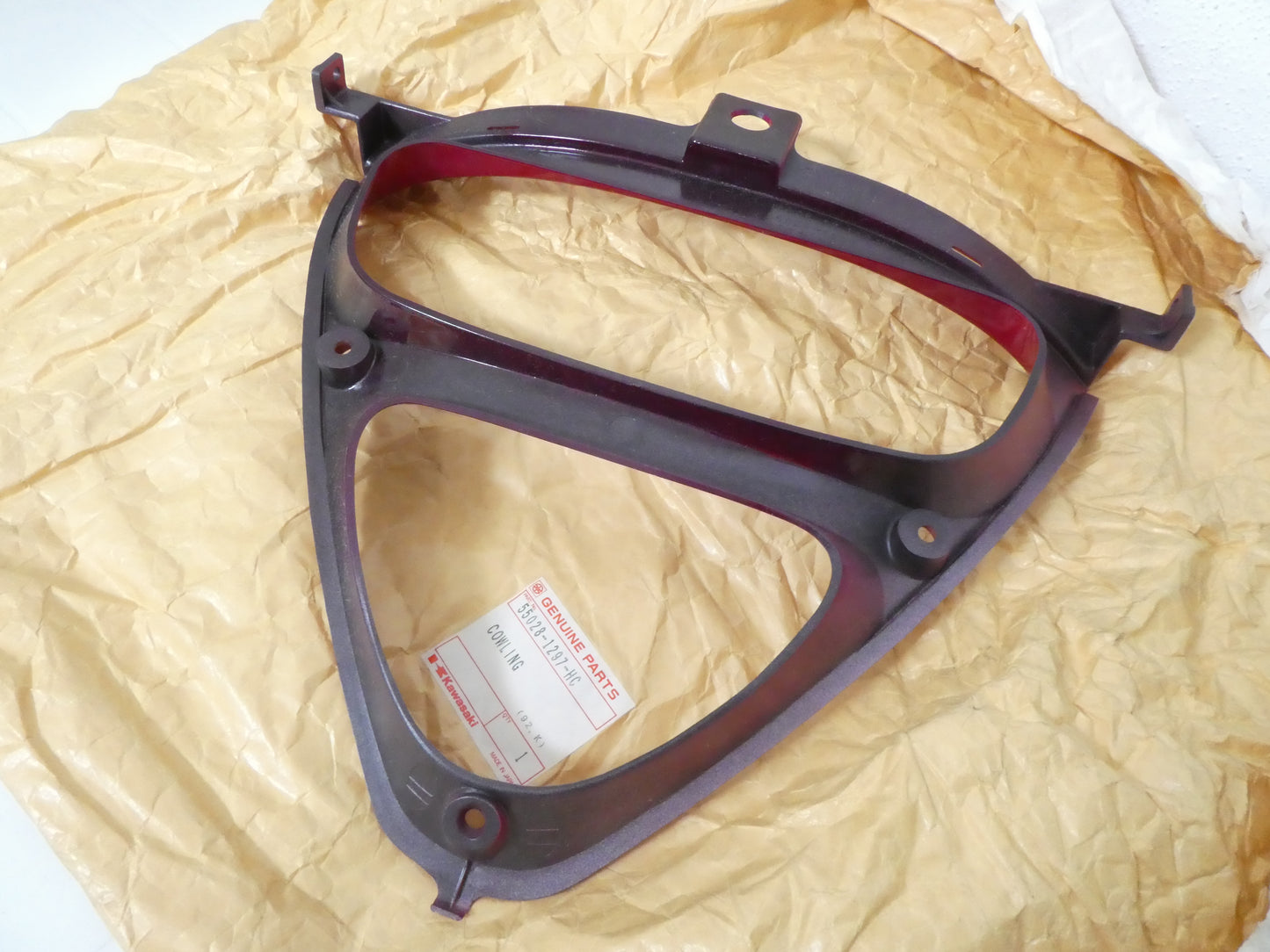 Per Kawasaki ZZR 600 zx ninja ZX6 carena anteriore fairing cowling front 55028-1297-hc moto