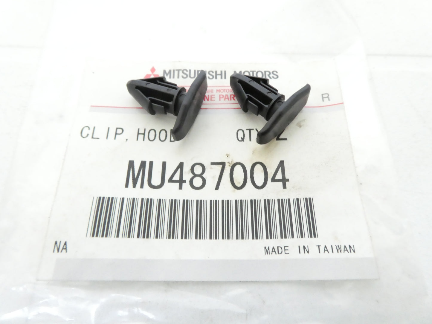 per auto mitsubishi clip fissaggio cofano clip hood fixing mu487004