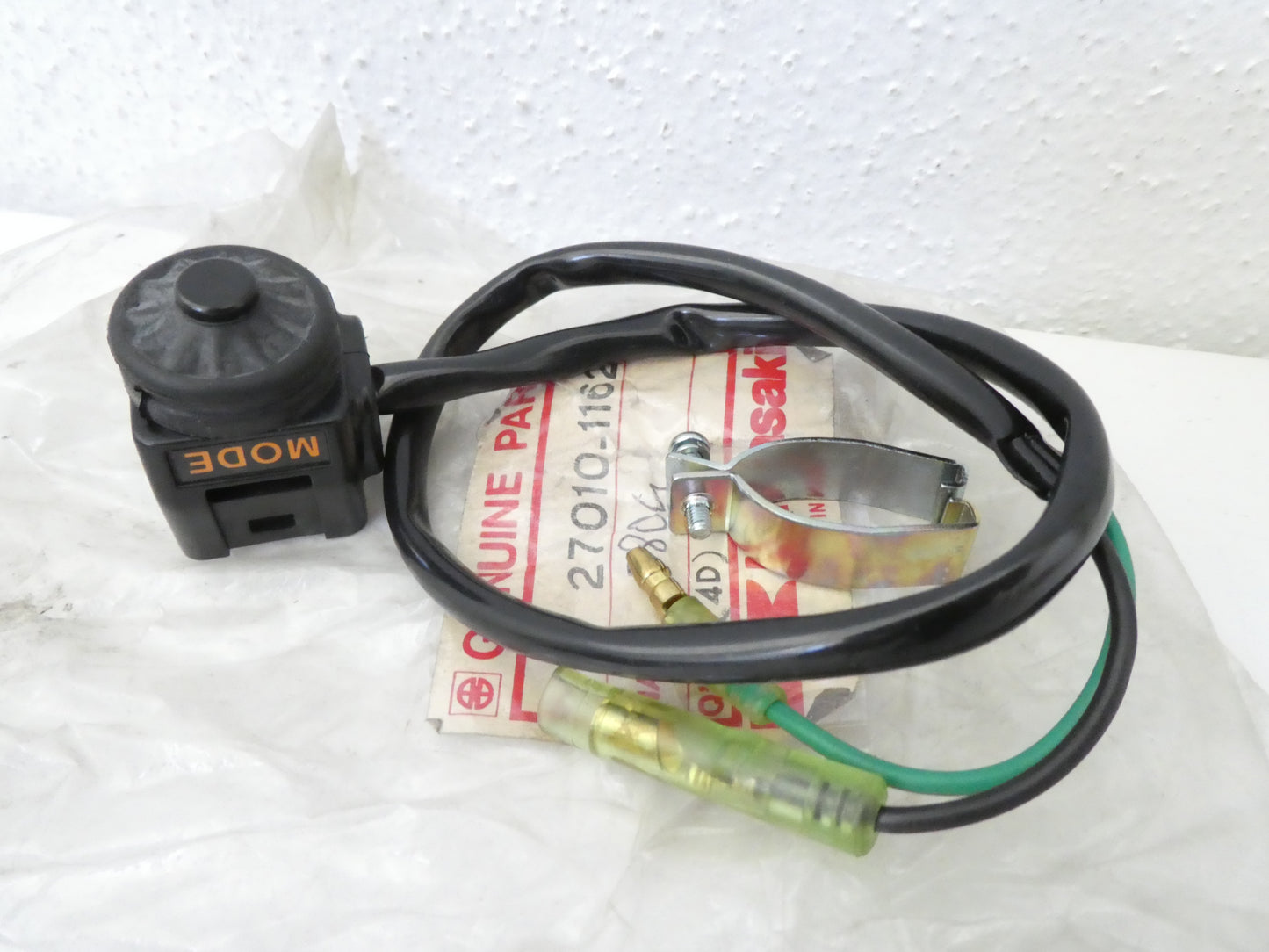 Per Kawasaki moto 27010-1162 kdx 250 200 kdx250 blocchetto pulsante massa spegnimento mode switch