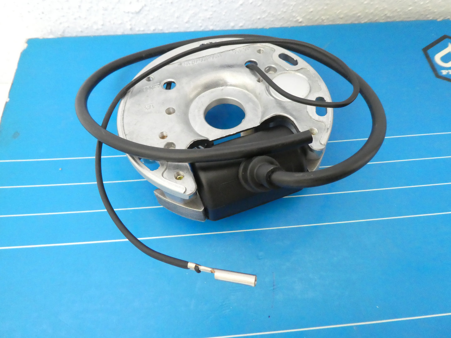 Per Bosch flywheel stator plate piastra piastra statore accensione bobina volano per garelli moped