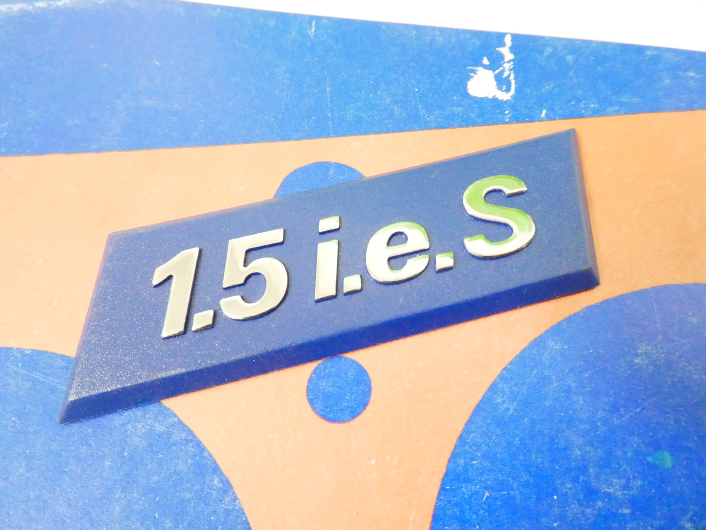Per Fiat 1.5 i.e s iniezione targhetta laterale carrozzeria sigla auto stemma emblema badge car