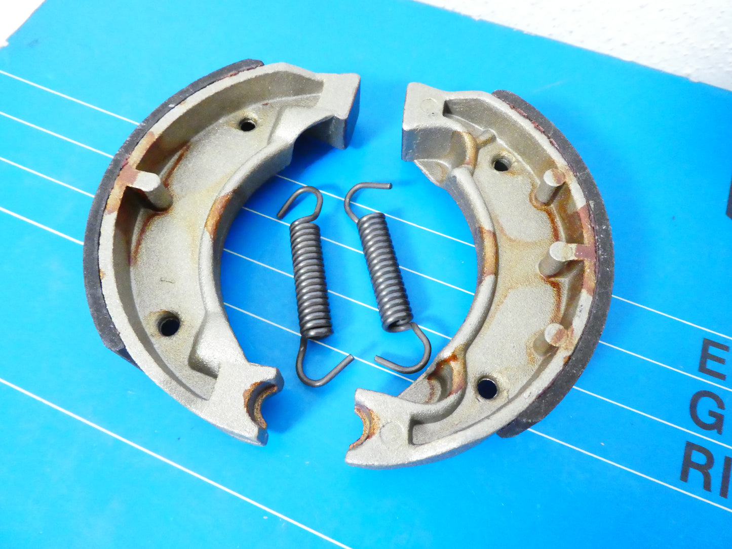 per Yamaha rxs 100 83 87 moto ganasce freno brake shoes