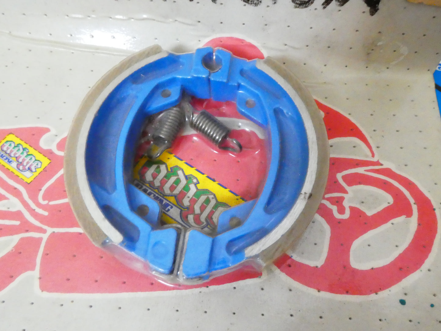 Per peugeot metropolis 50 80 ganasce freno posteriori scooter rear hub shoe