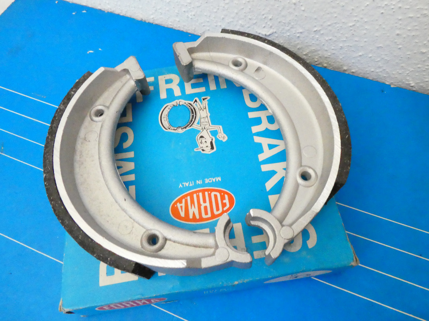 Per italjet t50 t100 trial ganasce freno tamburo mozzo Brake shoes rear moto motorcycle (copia)