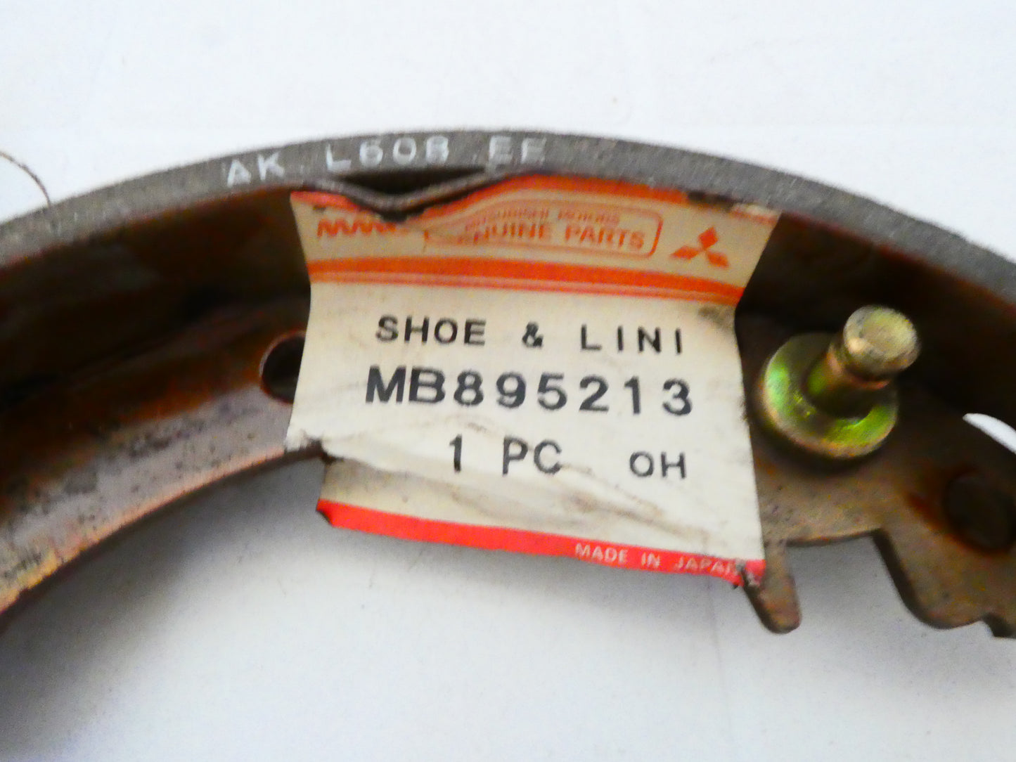 per auto mitsubishi ganasce freno tamburo posteriore brake shoe rear set mb895213