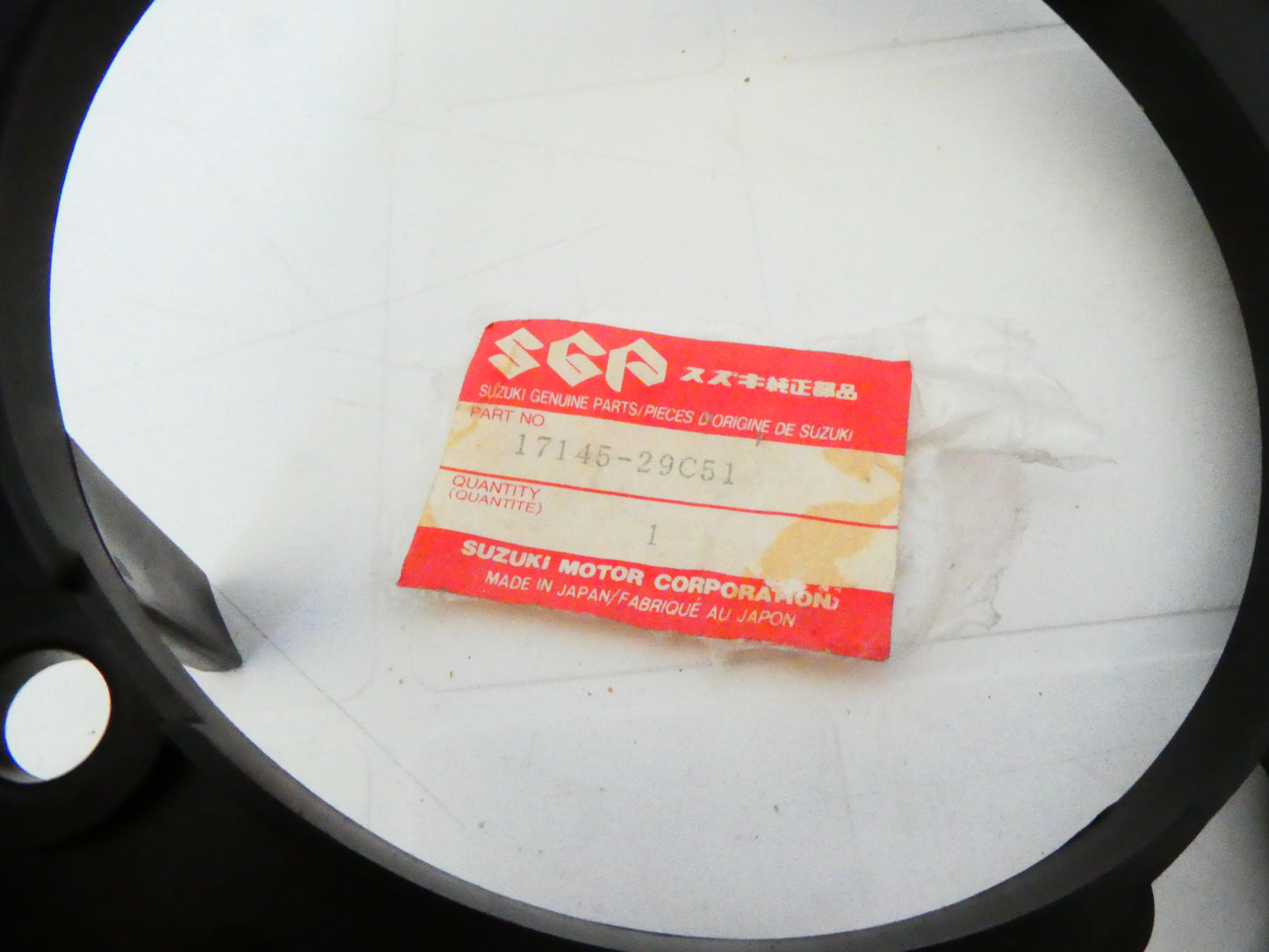 per suzuki aj50 sepia 1995 1996 scooter cover case fan convogliatore carter ventola motore 17145-29c51