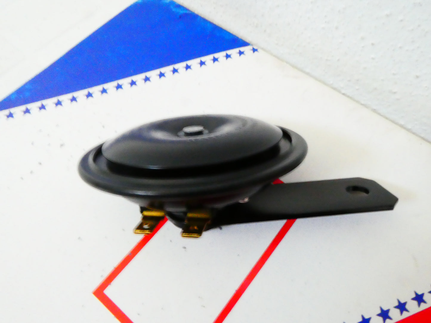 Per Gilera 125 adattabile a cx sp02 sp01 claxon clacson horn 12v nikko nero 324564