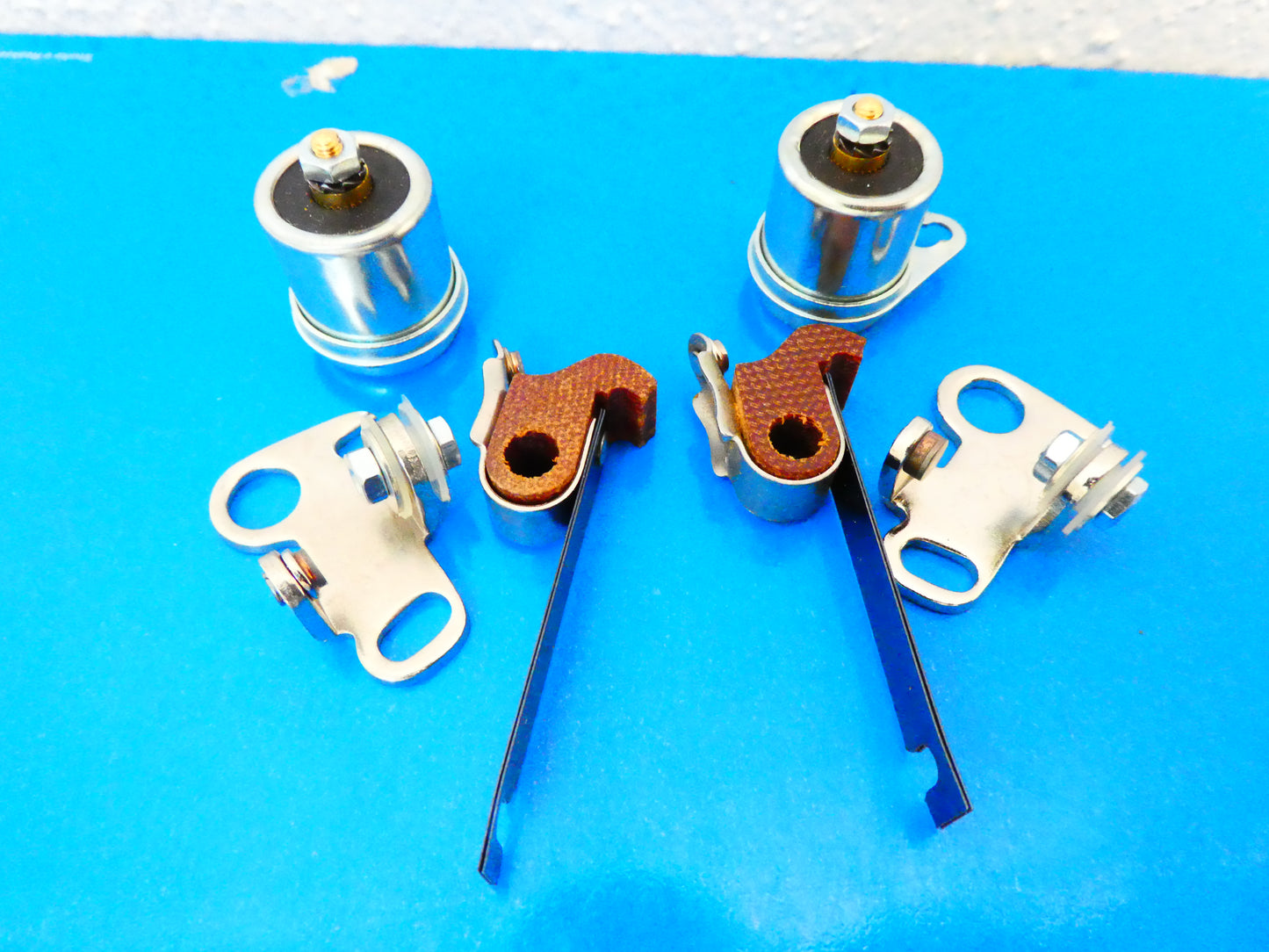 kit Contatti puntine accensione condensatore condensatori per Dansi moto Benelli 654 4 cilindri