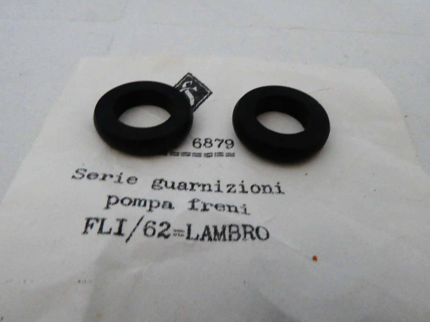 per innocenti lambro fli 62 guarnizioni pompa freno gasket brake pump 6879