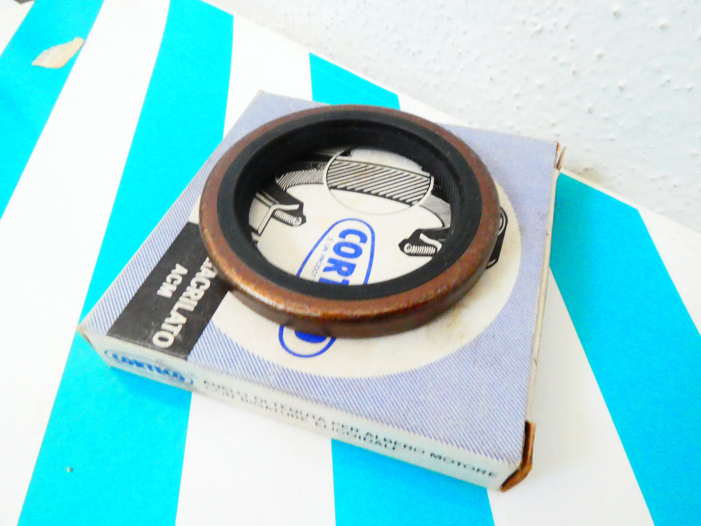 Per fiat 131 132 128 124 auto paraolio albero motore b1kl rd 40 56 7 oil seal engine Öldichtung