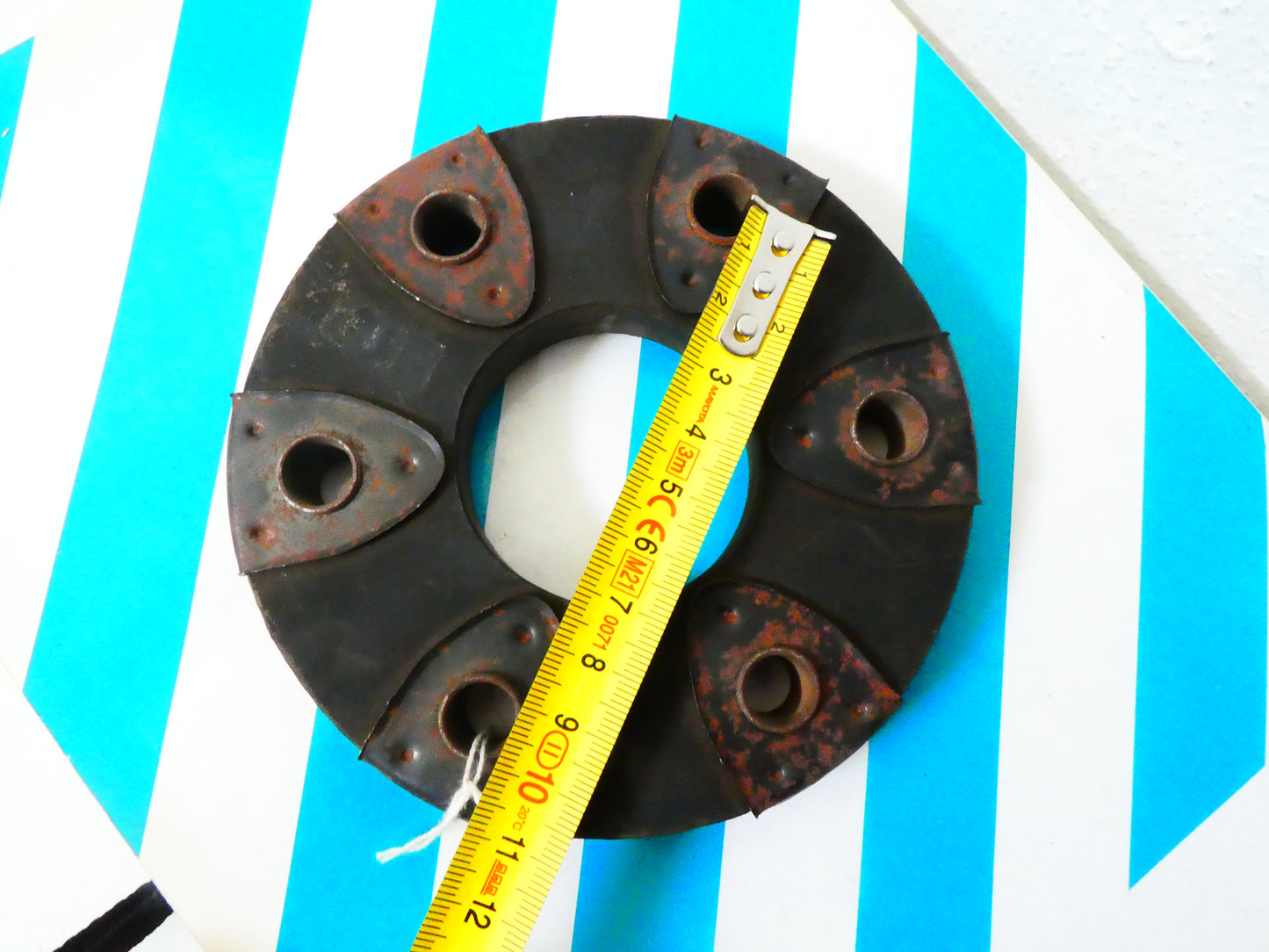 per fiat parastrappi gomma giunto elastico auto car flexible couplings car rubber 125 mm