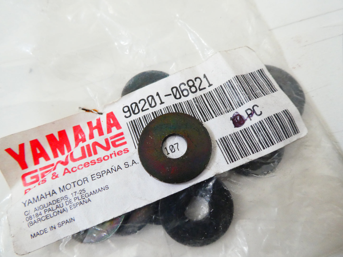 per Yamaha 9020106821 moto rondella washer moto motorcycles