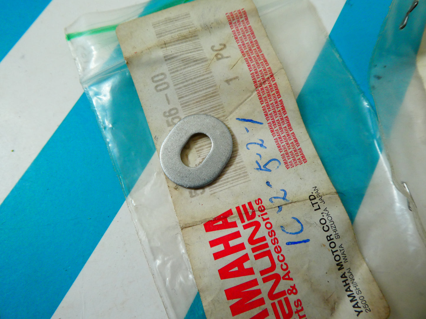 per Yamaha 5ET2215600 moto rondella piana tendicatena yz 125 99 motorcycles wasker