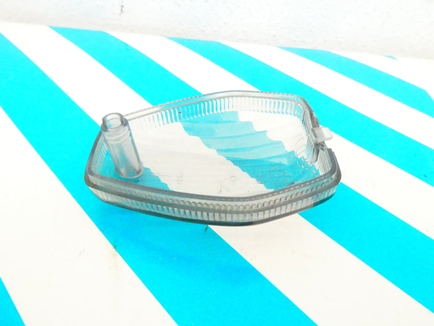 per scooter moto lente trasparente freccia sinistra arancione lens turn signal cev 661