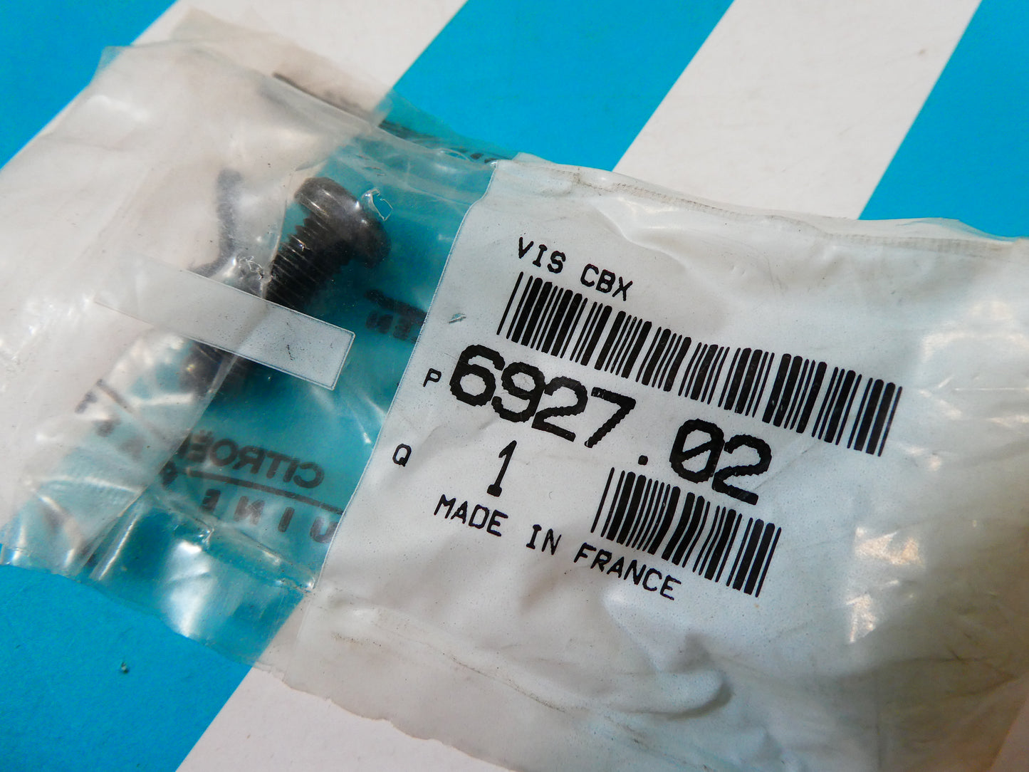 Per Peugeot 692702 vite cbx screw Schraube auto car 6927 02